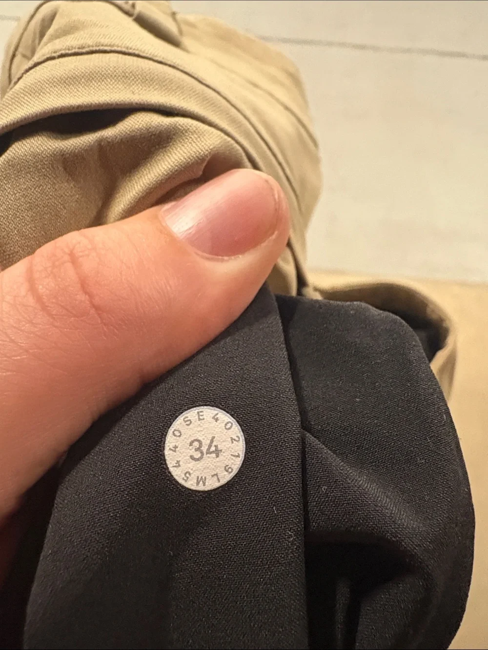 Lululemon Pants Mens 34 Commision Artifact Tan Chino Work Commute Office